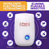 REPELENTE ELECTRÓNICO ULTRASÓNICO PLAGAS E INSECTOS