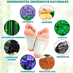 Detox™ Parches Desintoxicantes KINOKI - OFERTA 2X1 SOLO POR HOY!