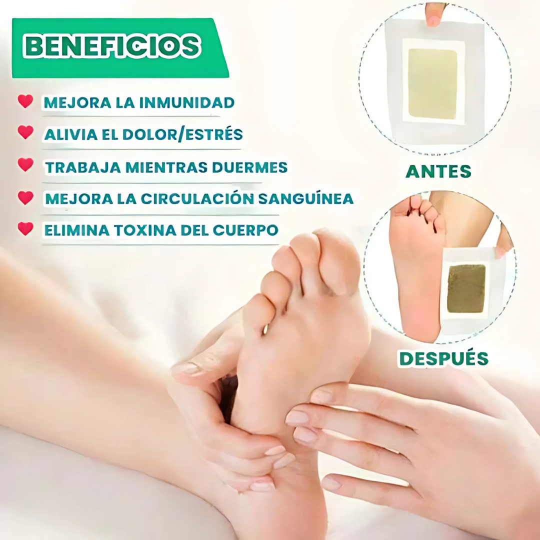 Detox™ Parches Desintoxicantes KINOKI - OFERTA 2X1 SOLO POR HOY!